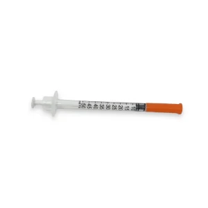 Seringi insulină 0.5 ml cu ac atașat 30Gx8mm, 100buc, Farmac-Zabban